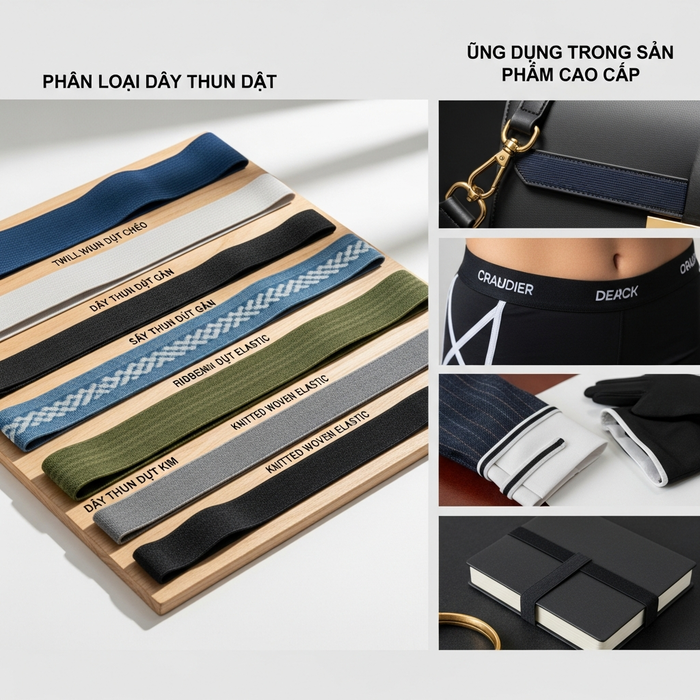 Ứng dụng dây thun dệt